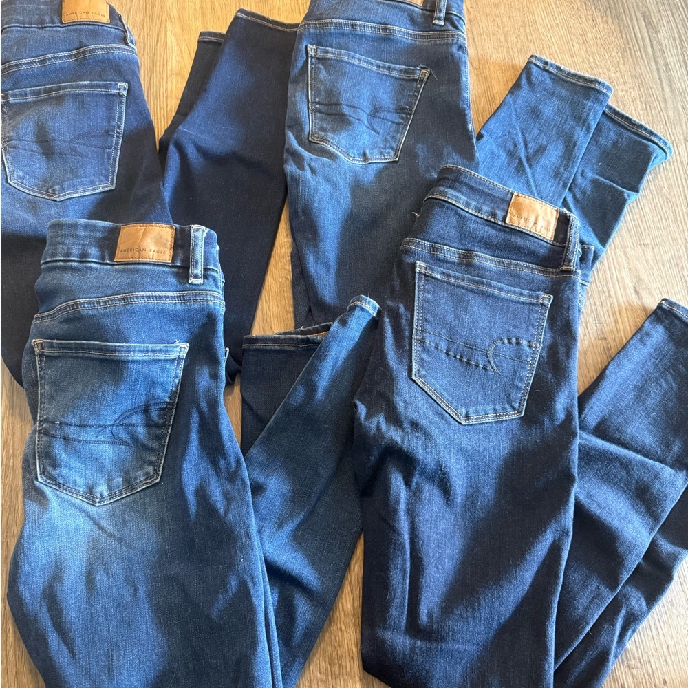 American Eagle Jean Bundle! All size 2 short! Skinny/jeggings!